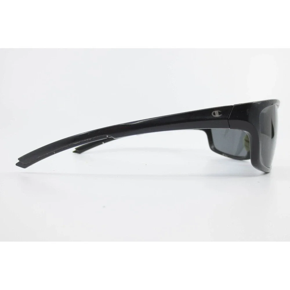Champion Matte Black Sport Sunglasses Rectangular Wrap CUTR2019CA C01 62-15-135